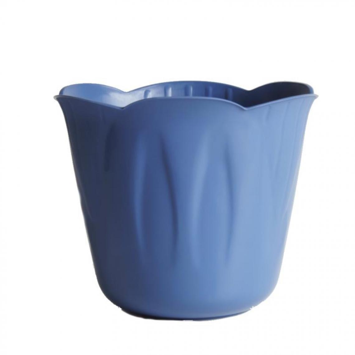Ac-Deco - Cache-pot - MIMOSA - D 35 cm - Bleu - Vases
