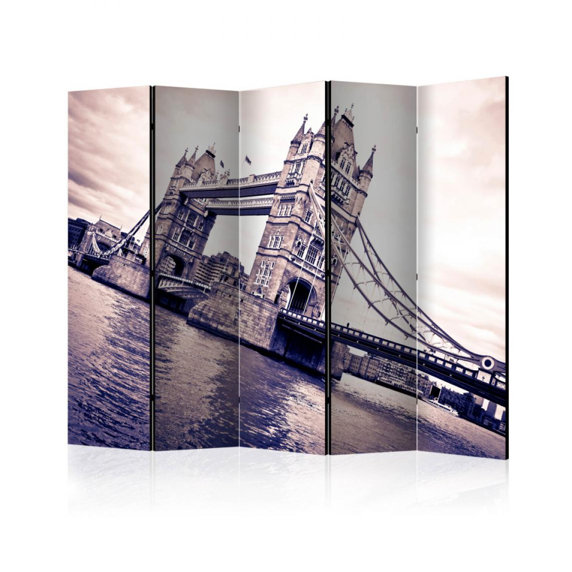 Artgeist - Paravent 5 volets - Tower Bridge II [Room Dividers] 225x172 - Paravents