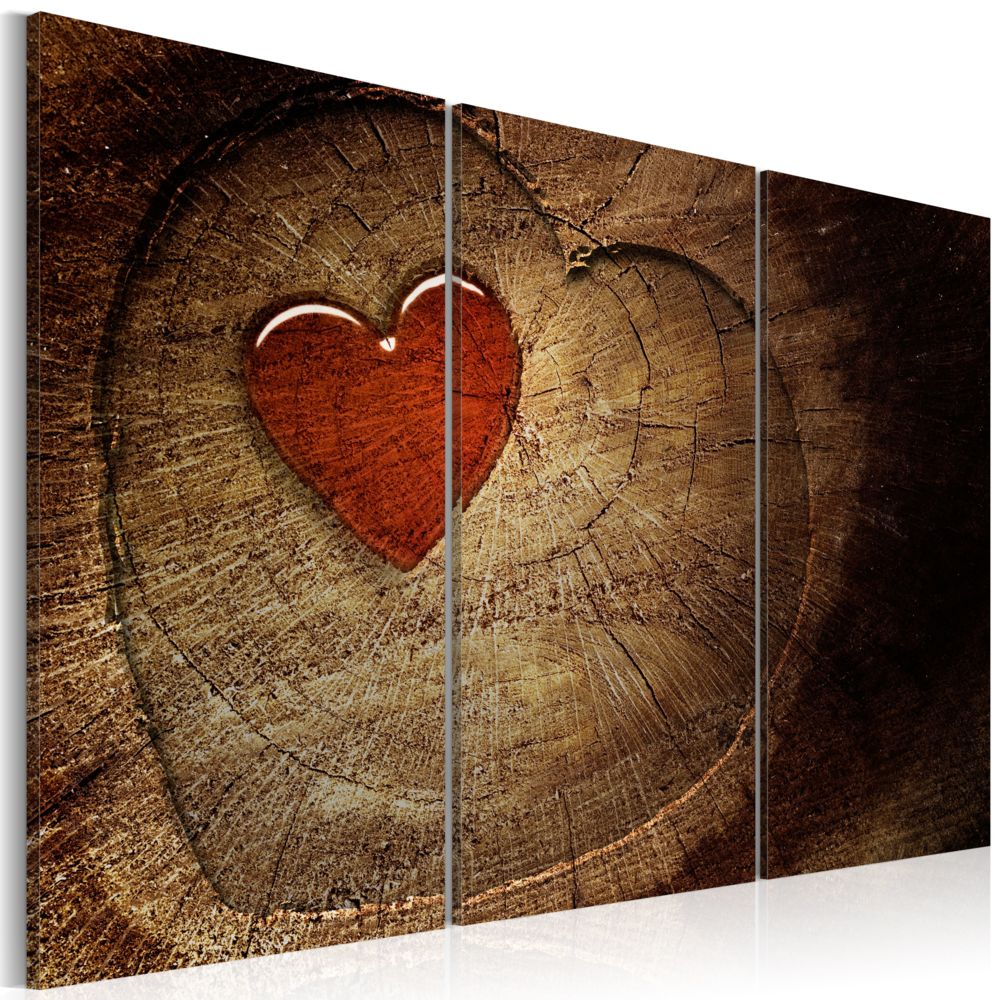 Bimago - Tableau - Ancien amour ne rouille pas - 3 pièces - Décoration, image, art | Abstraction | - Tableaux, peintures