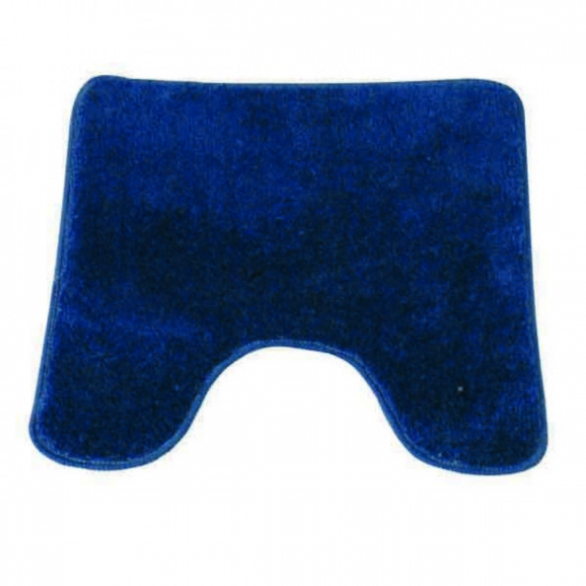 Msv - MSV Tapis de bain Acrylique avec semelle en Latex 50x50cm Bleu Marine - Tapis
