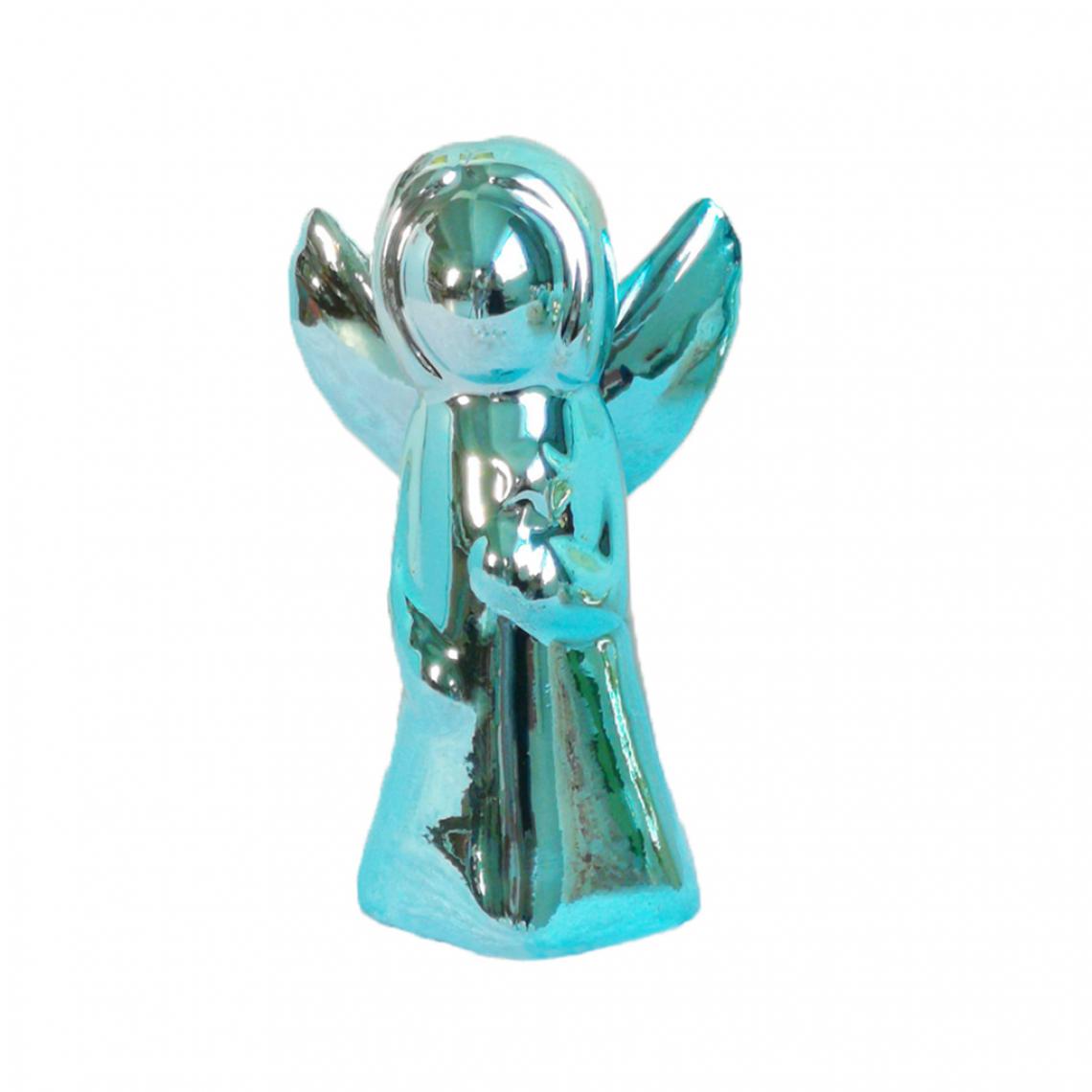marque generique - Fée en céramique en forme de figurine ornement cadeau décoration maison bleu - Rangements à chaussures