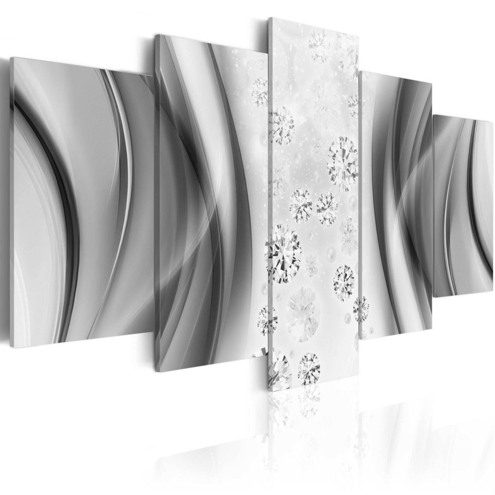 Artgeist - Tableau - Diamonds Waves 100x50 - Tableaux, peintures