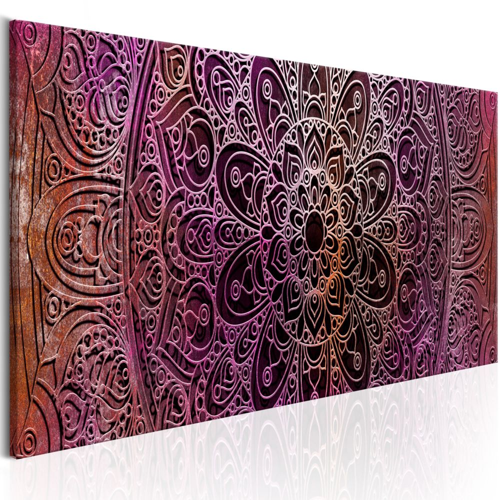 Bimago - Tableau - Mandala: Amethyst Energy - Décoration, image, art | Zen | - Tableaux, peintures