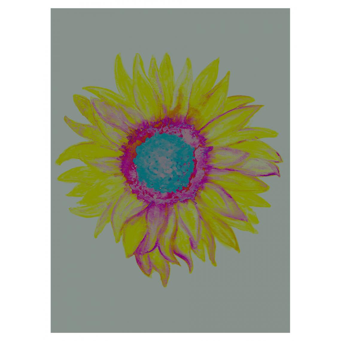 Beneffito - NATURE - Signature Poster - Sunflower_2 - 21x30 cm - Affiches, posters