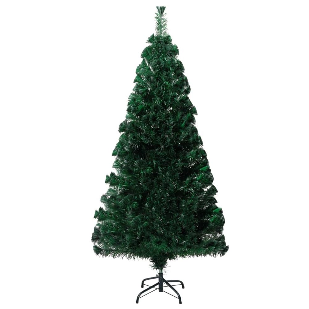 Icaverne - Icaverne - Décorations de Noël collection Sapin de Noël artificiel avec support Vert 120 cm PVC - Décorations de Noël