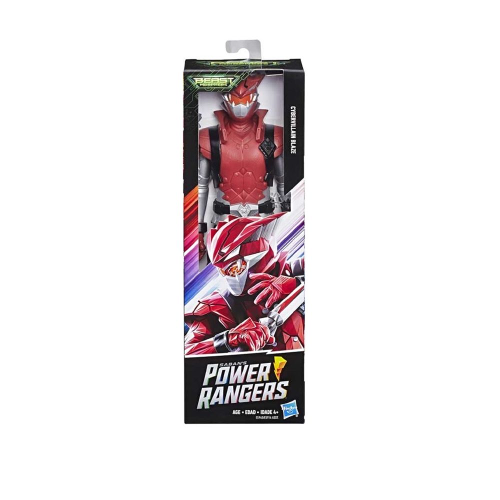 Power Rangers - Figurine 12 pouces BMR Cybervillain Blaze - Décorations de Noël