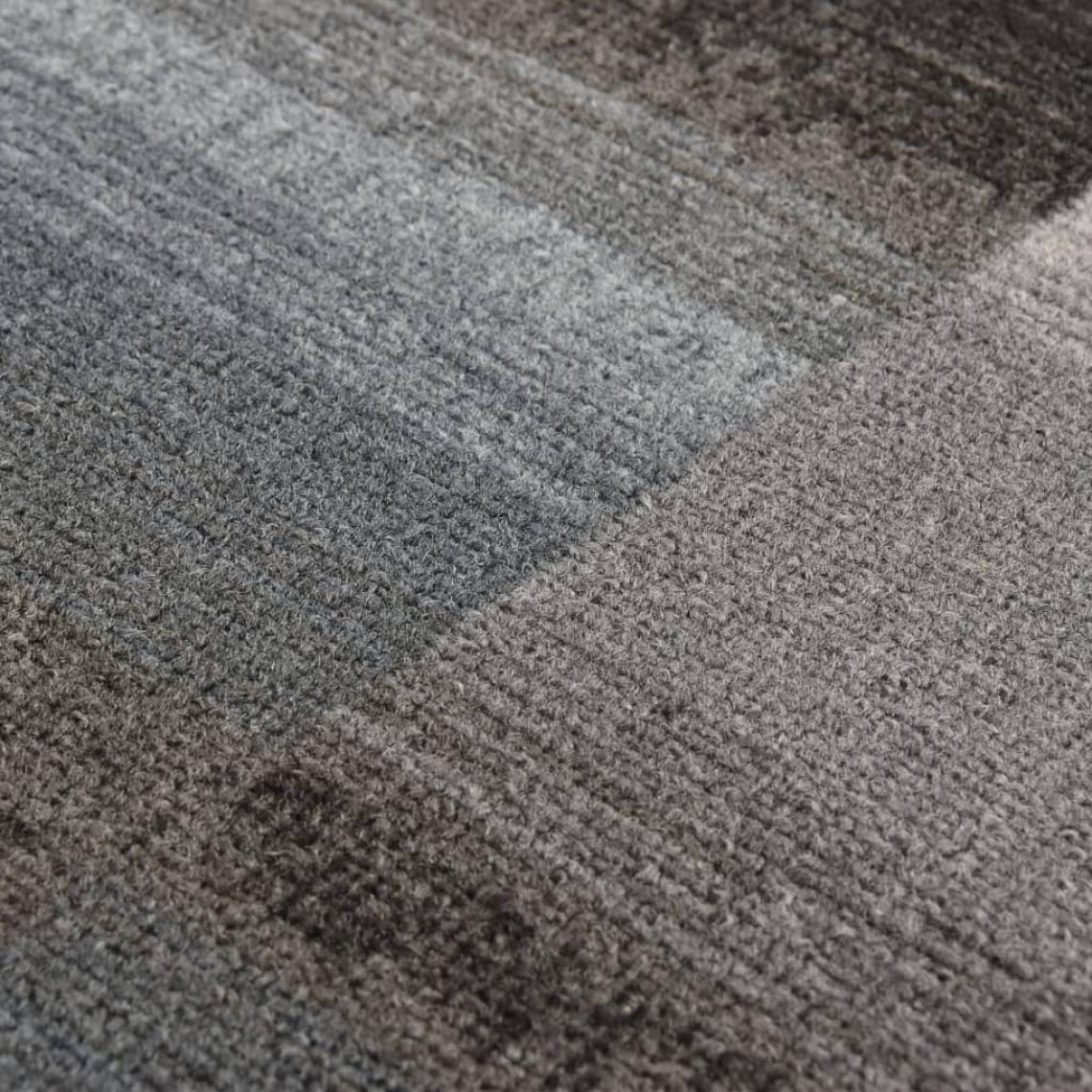 Icaverne - Icaverne - Petits tapis serie Tapis de couloir Support de gel Noir 67x200 cm - Tapis