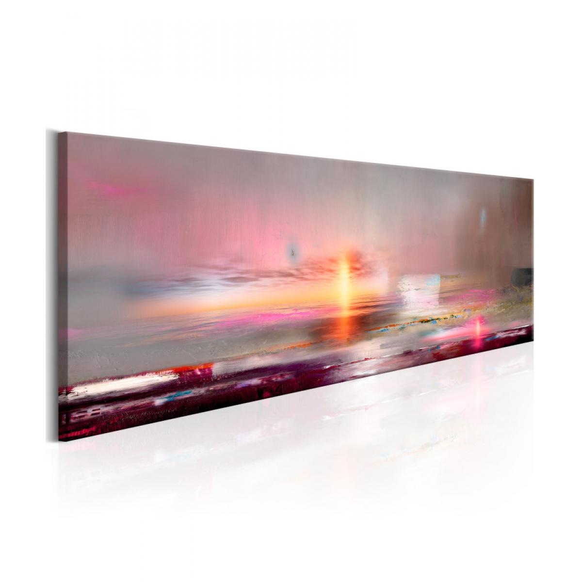 Artgeist - Tableau - Pink Beach 120x40 - Tableaux, peintures
