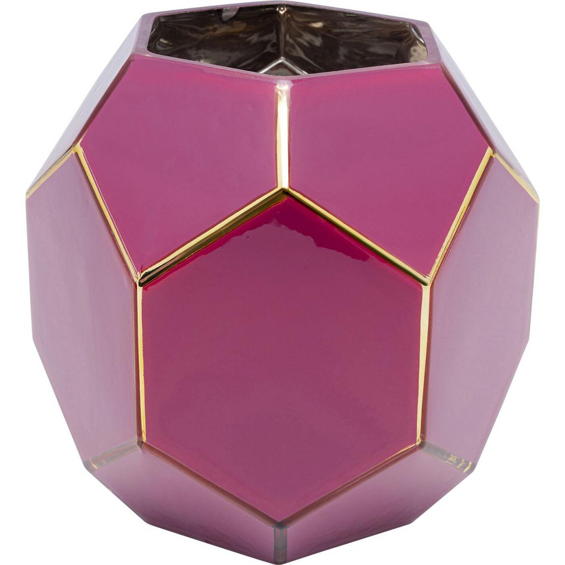 Karedesign - Vase Art rose-violet 22cm Kare Design - Vases