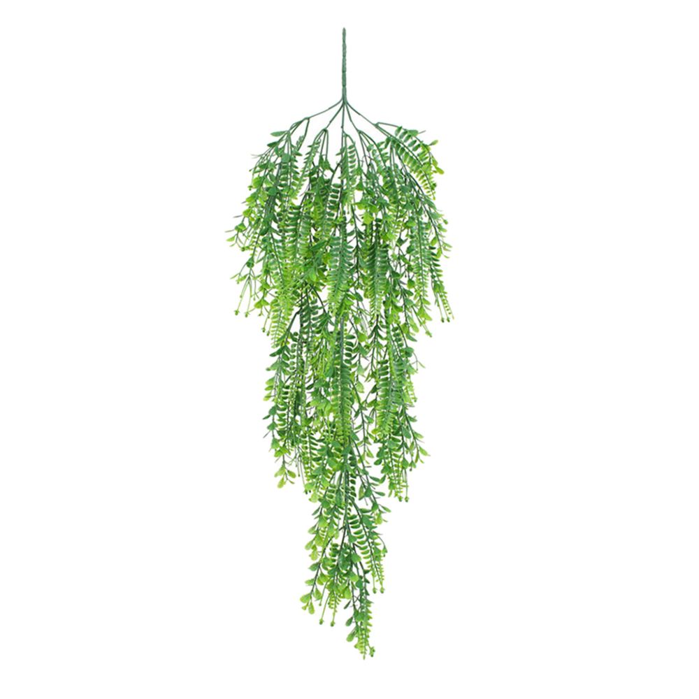 marque generique - Bouquet de verdure en plastique de verdure de plante de suspension artificielle de mur - Plantes et fleurs artificielles