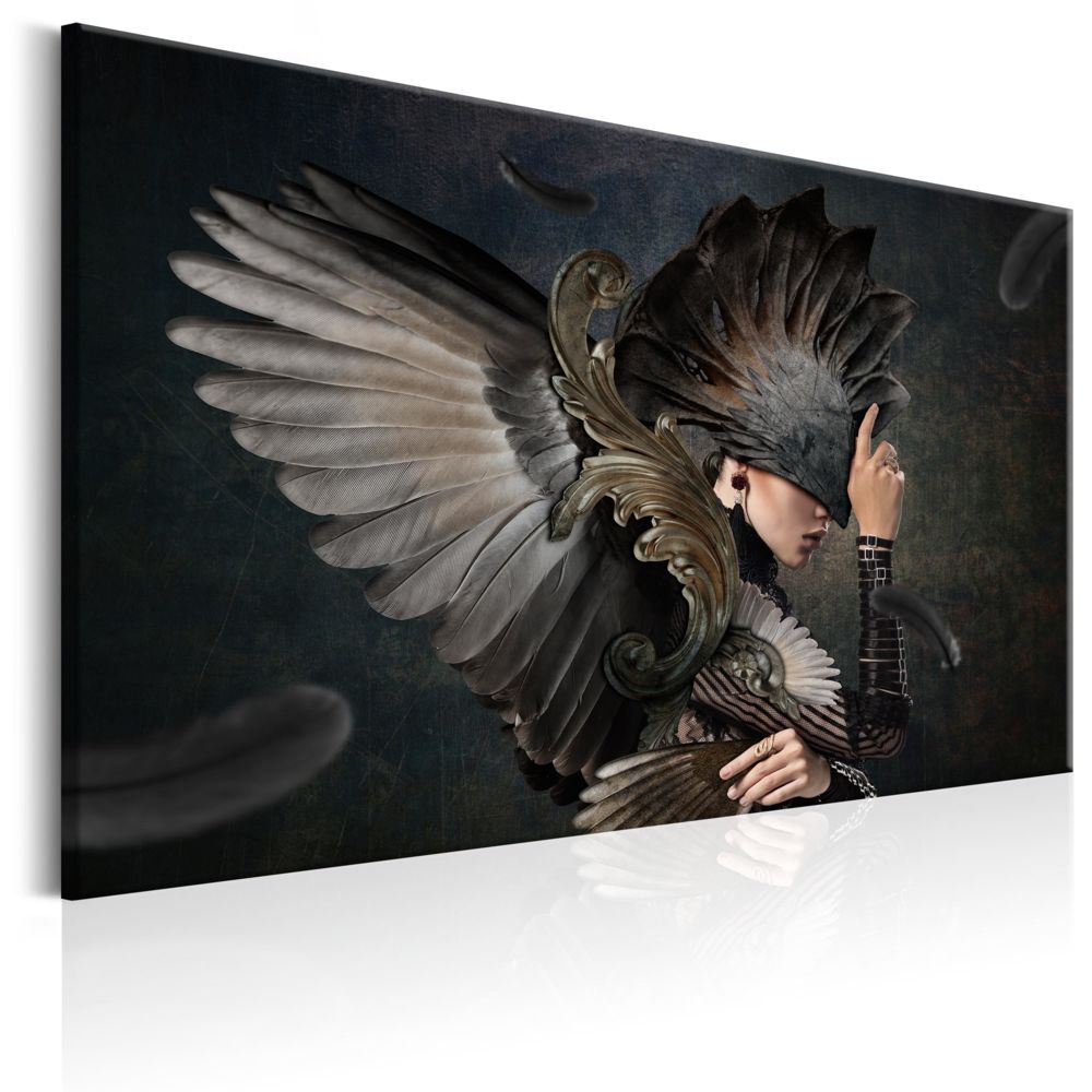 Bimago - Tableau - Warrior Of Darkness - Décoration, image, art | Personnages | Femme | - Tableaux, peintures
