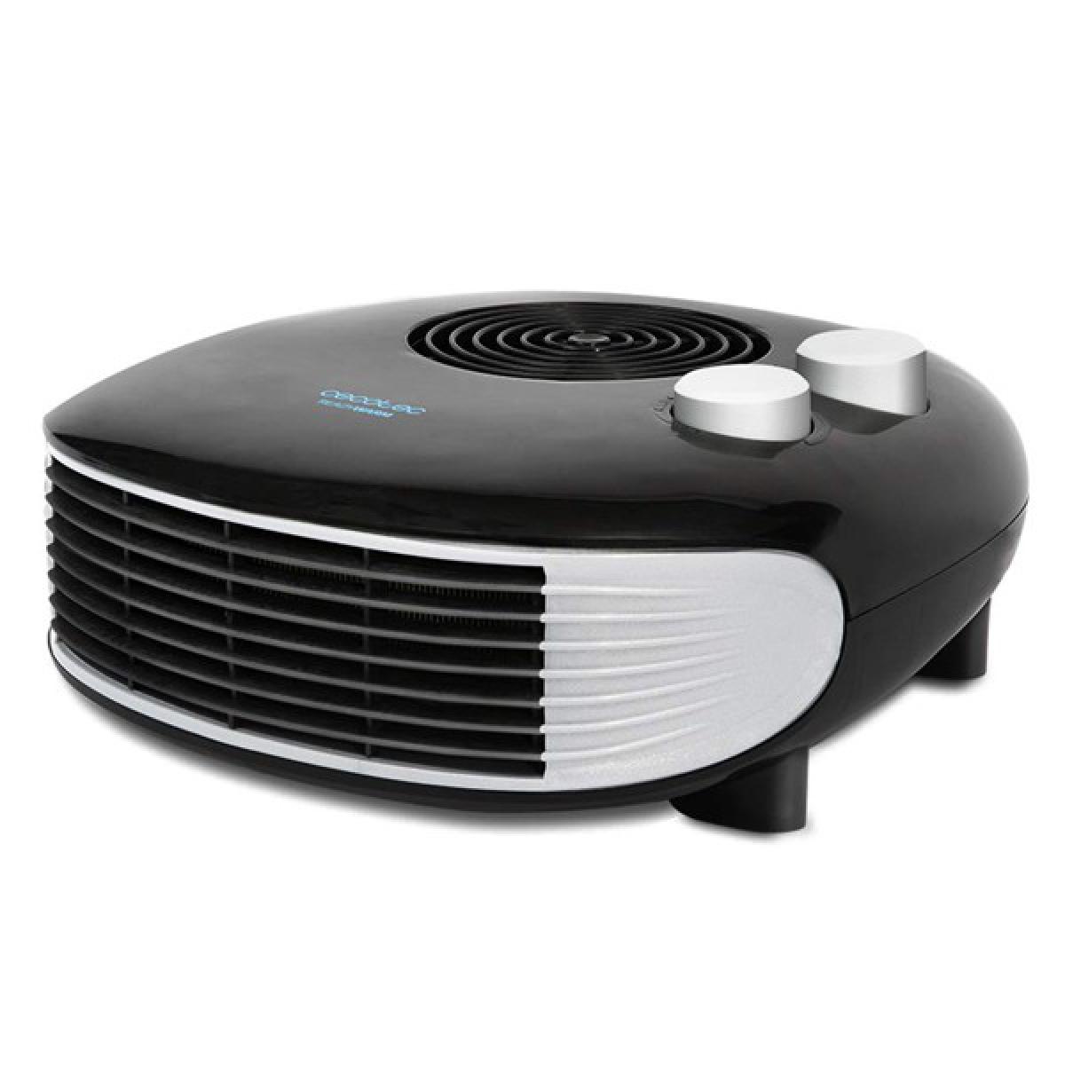 Totalcadeau - Thermo Ventilateur Portable à 2 niveaux de puissance 2000W Noir Pas cher - Objets déco