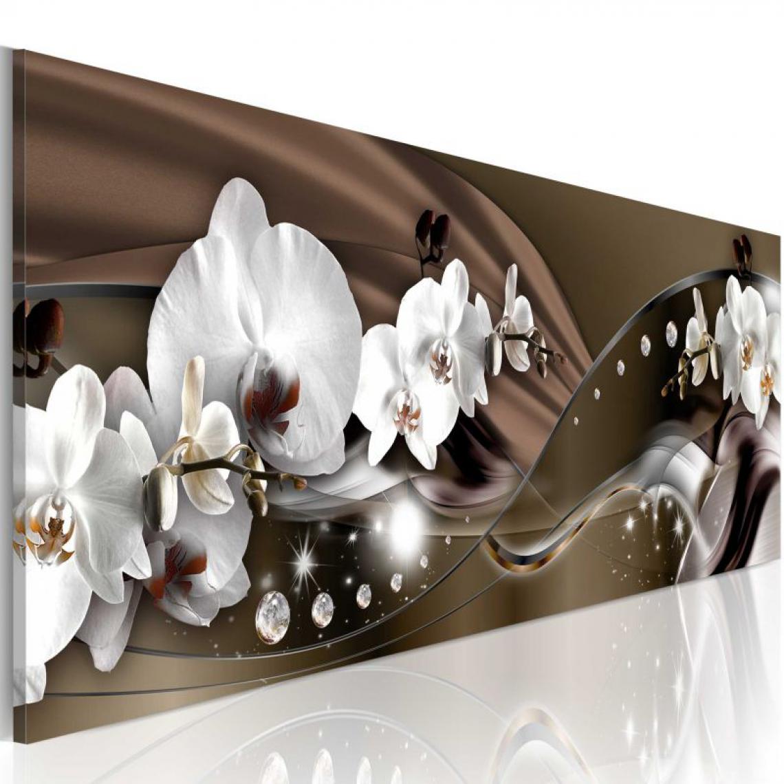 Artgeist - Tableau - Chocolate Dance of Orchid .Taille : 135x45 - Tableaux, peintures