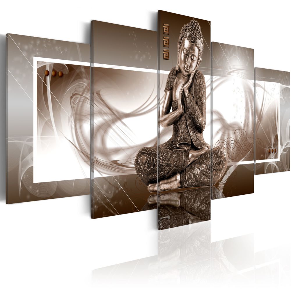 Bimago - Tableau - Bouddha méditant - Décoration, image, art | Zen | - Tableaux, peintures