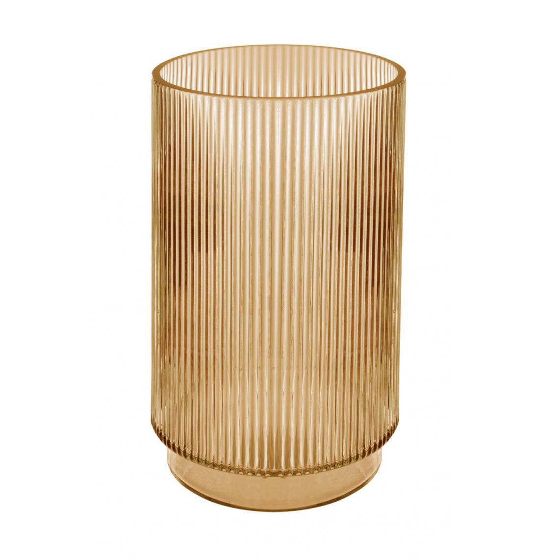 Atmosphera, Createur D'Interieur - Atmosphera - Vase cylindrique en Verre coloré H 25 cm - Vases