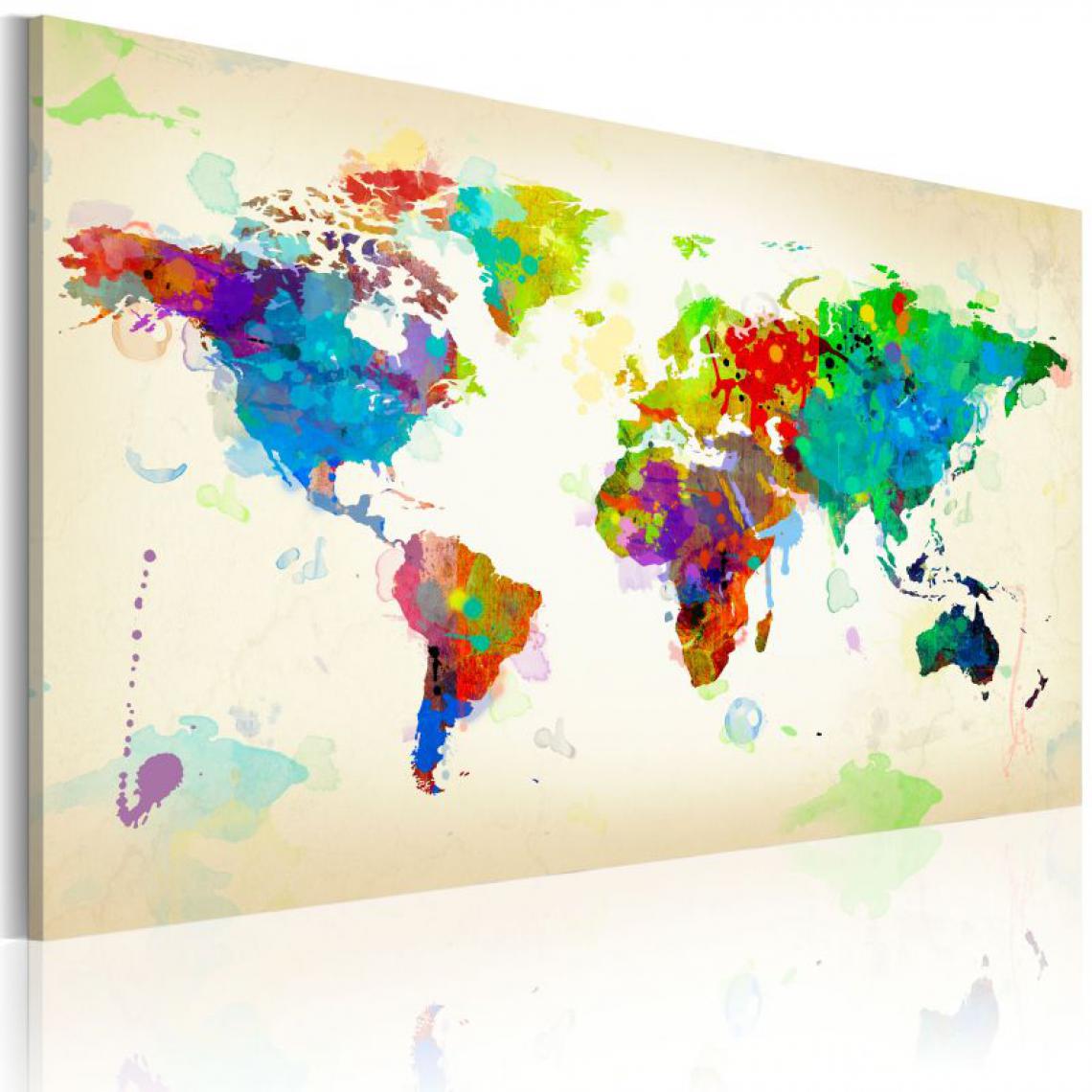 Artgeist - Tableau - All colors of the World .Taille : 60x40 - Tableaux, peintures