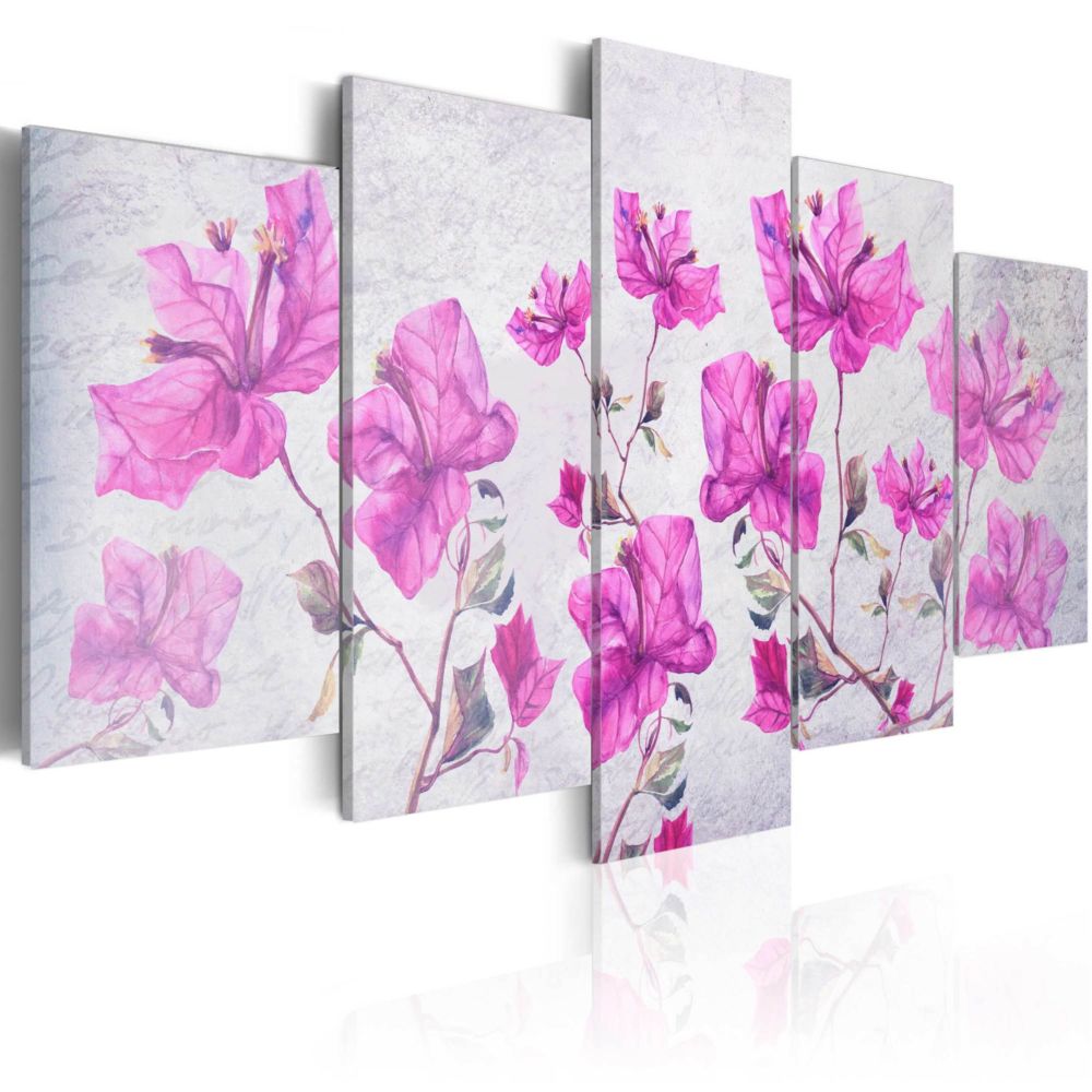 Artgeist - Tableau - Purple Flowers 200x100 - Tableaux, peintures