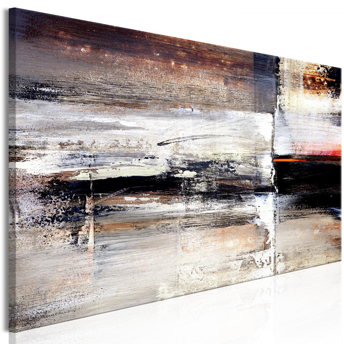 Decoshop26 - Tableau sur toile décoration murale image imprimée cadre en bois à suspendre Calme (1 partie) Étroit 150x50 cm 11_0001620 - Tableaux, peintures