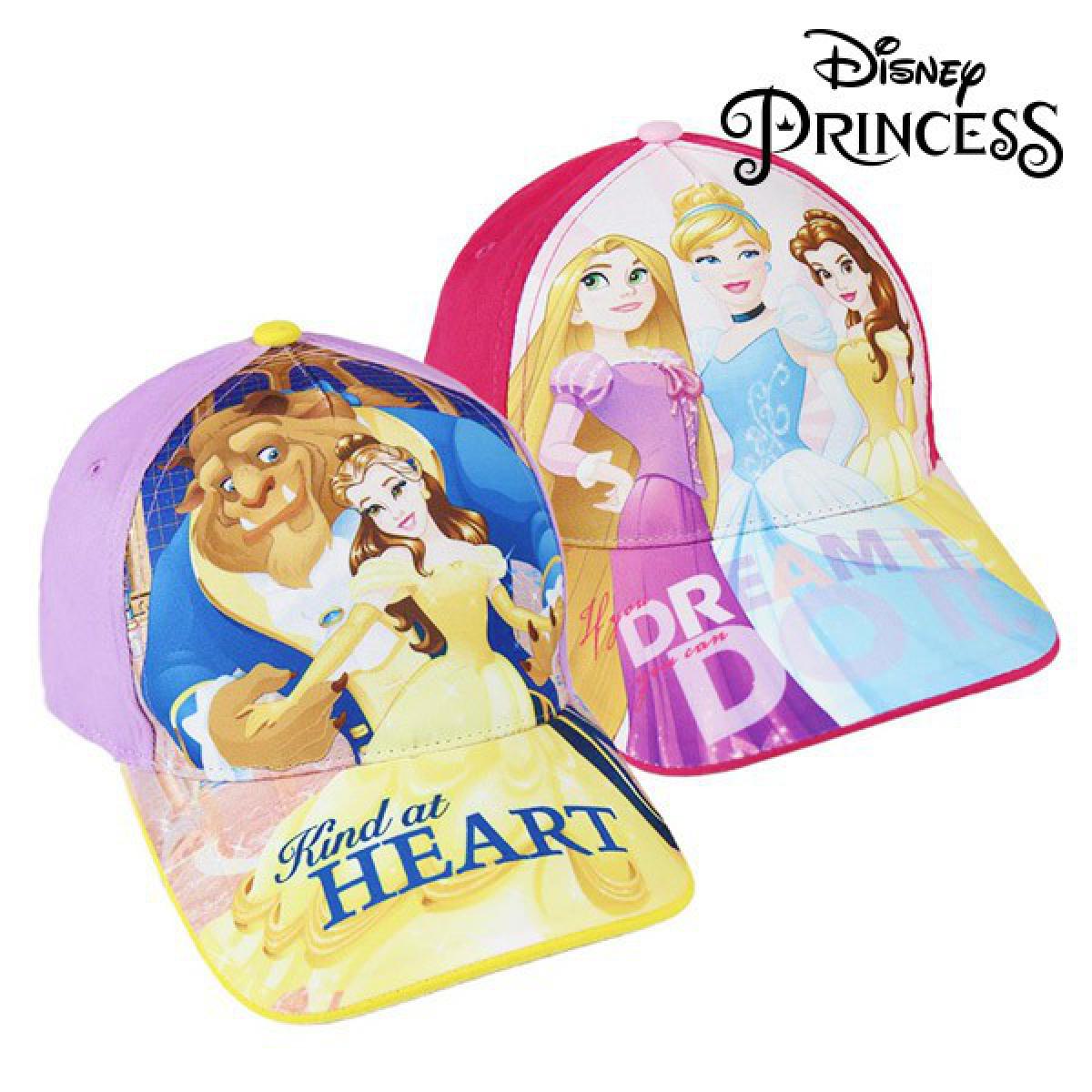 Totalcadeau - Casquette pour fillette Princesses Disney (53 cm) - Fille contre le soleil Pas cher - Objets déco