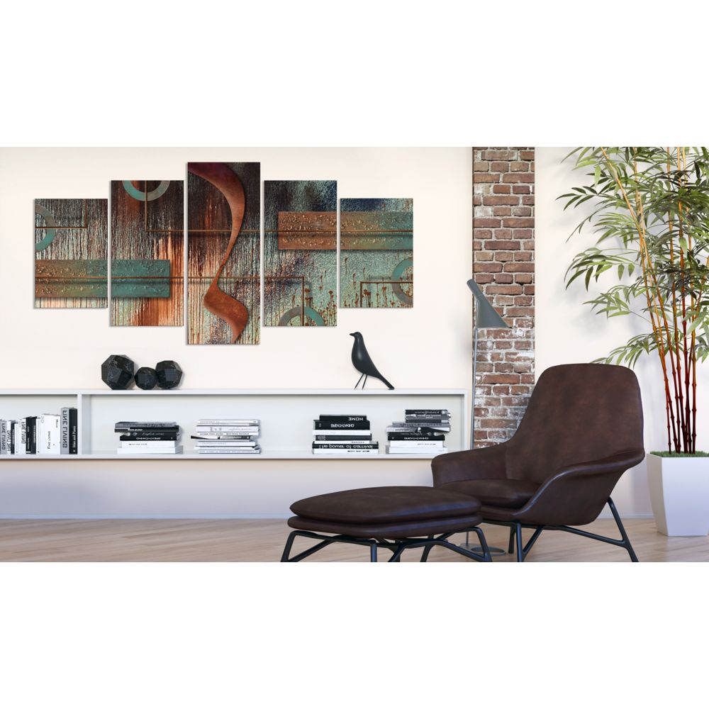marque generique - 100x50 Tableau Modernes Abstraction sublime Abstract Melody - Tableaux, peintures