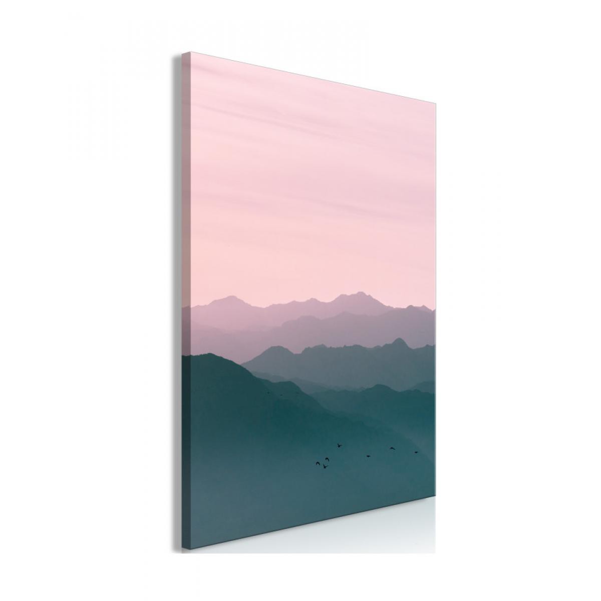 Artgeist - Tableau - Mountain At Sunrise (1 Part) Vertical 60x90 - Tableaux, peintures