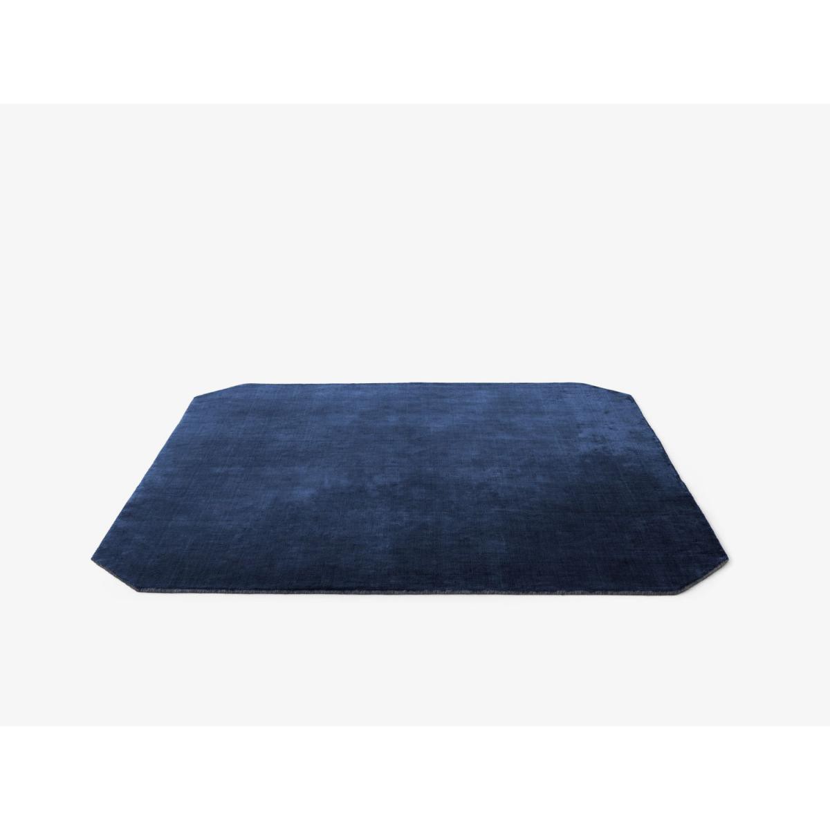 Andtradition - Tapis The Moor - bleu nuit - 240 x 240 cm - Tapis