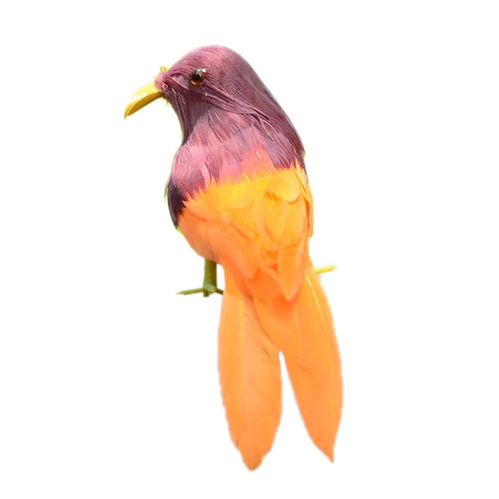marque generique - oiseaux forestiers perchés réalistes artificielle oiseau artisanat décor # 5 - Objets déco