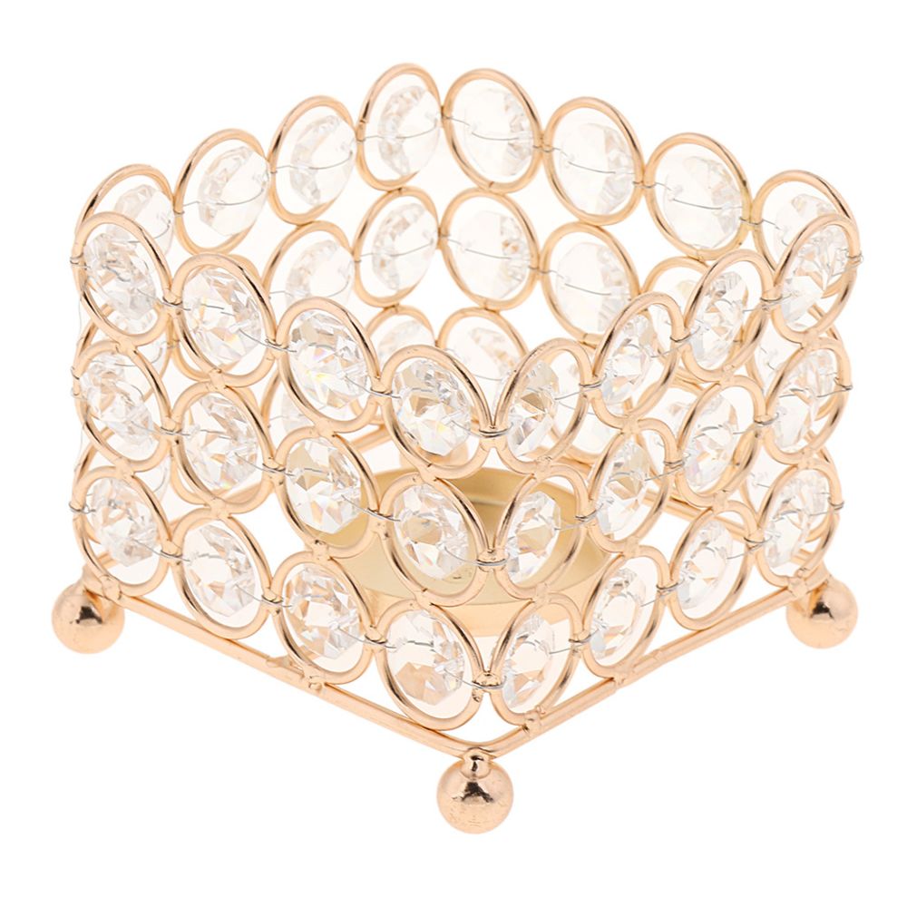 marque generique - cristal creux de mariage parti bougeoir lampe lumière décoration de la maison # 1 - Bougeoirs, chandeliers