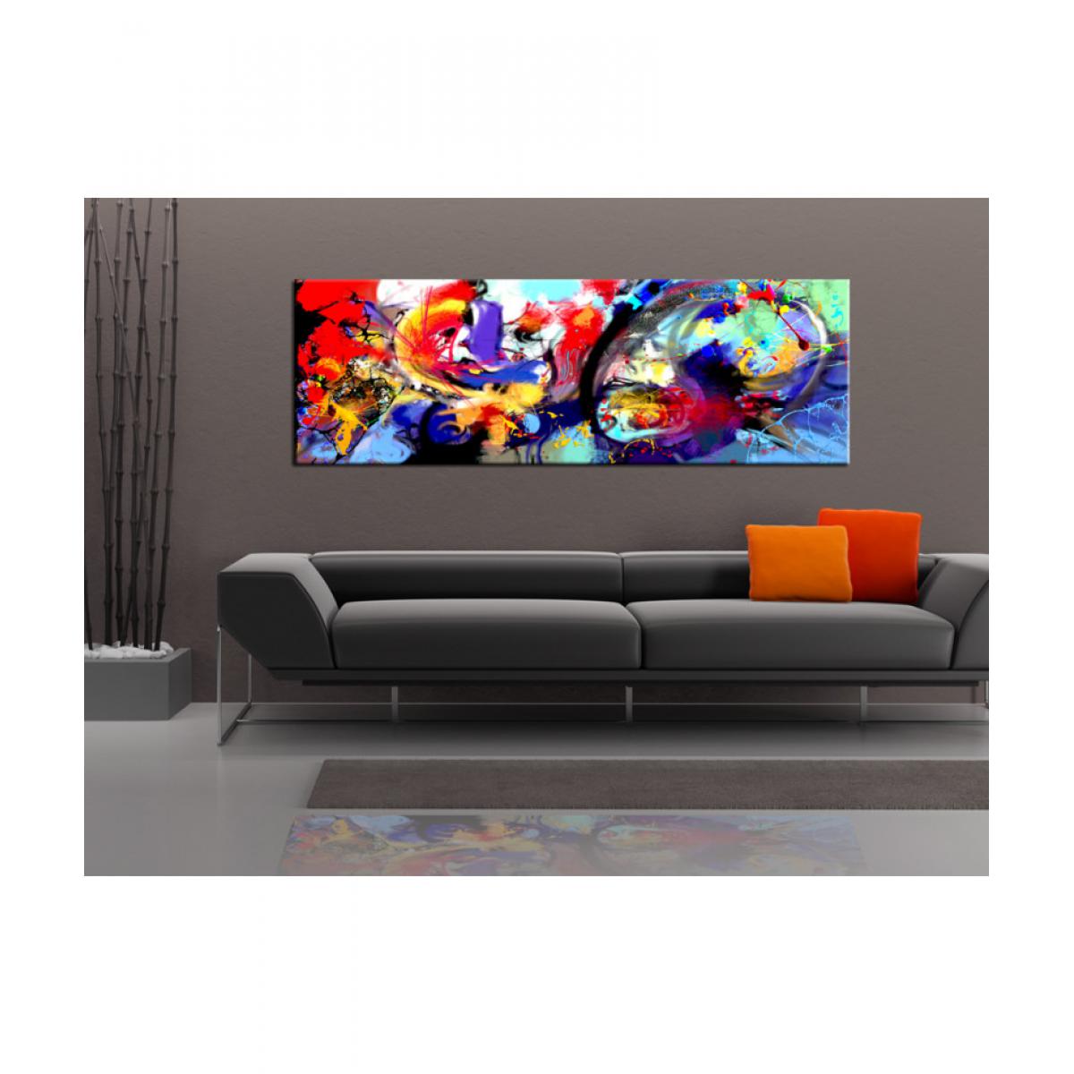 Artgeist - Tableau - Colourful Immersion 150x50 - Tableaux, peintures