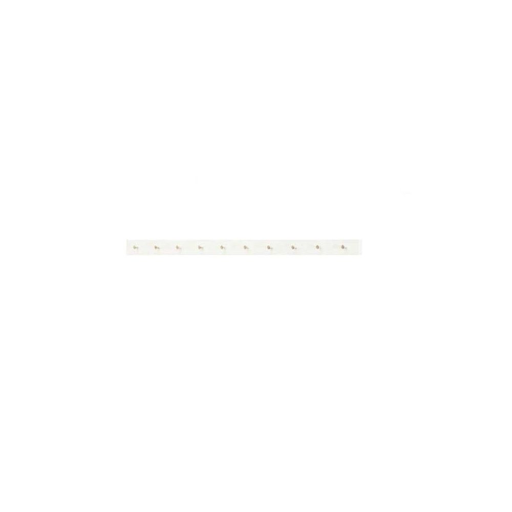Jan Kurtz - Portemanteau Straight - blanc - 7 crochets - Vestiaire