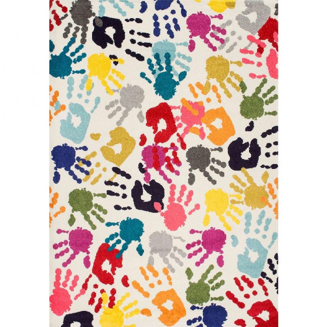 Homemania - HOMEMANIA Tapis pour enfants Hands - Multicouleur - 180 x 280 cm - Tapis