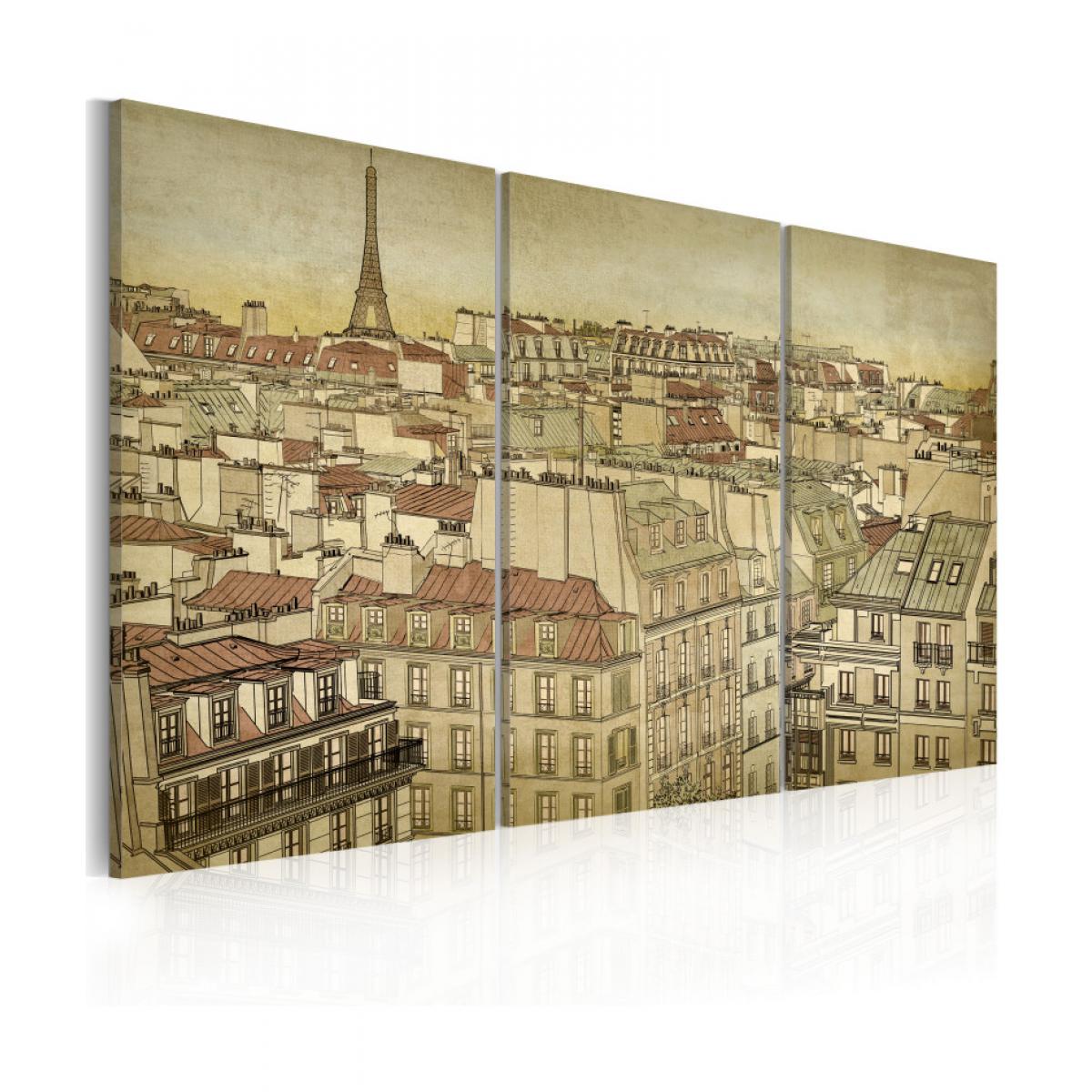 Artgeist - Tableau - Paris - ville de l'harmonie 90x60 - Tableaux, peintures