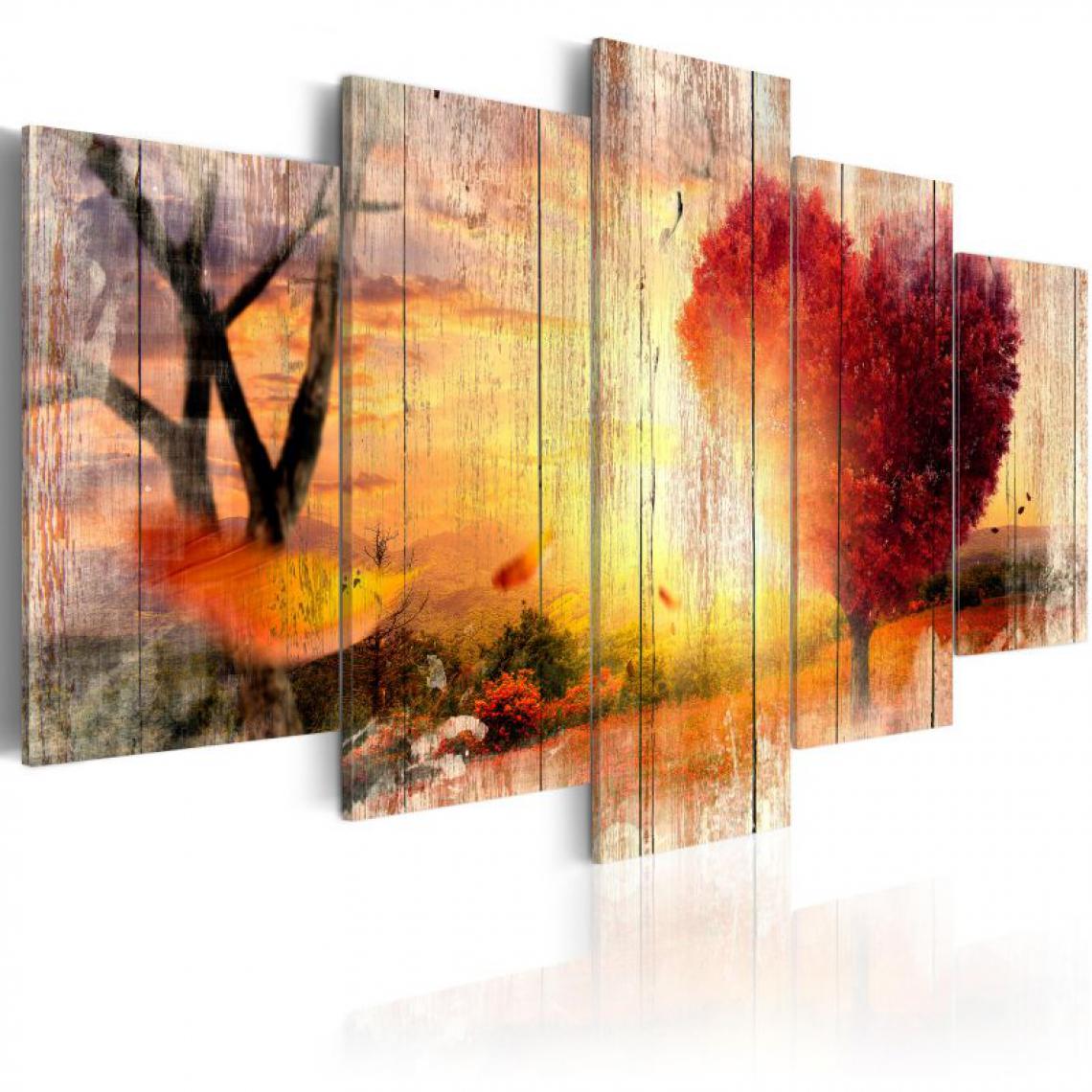 Artgeist - Tableau - Autumnal Love .Taille : 200x100 - Tableaux, peintures