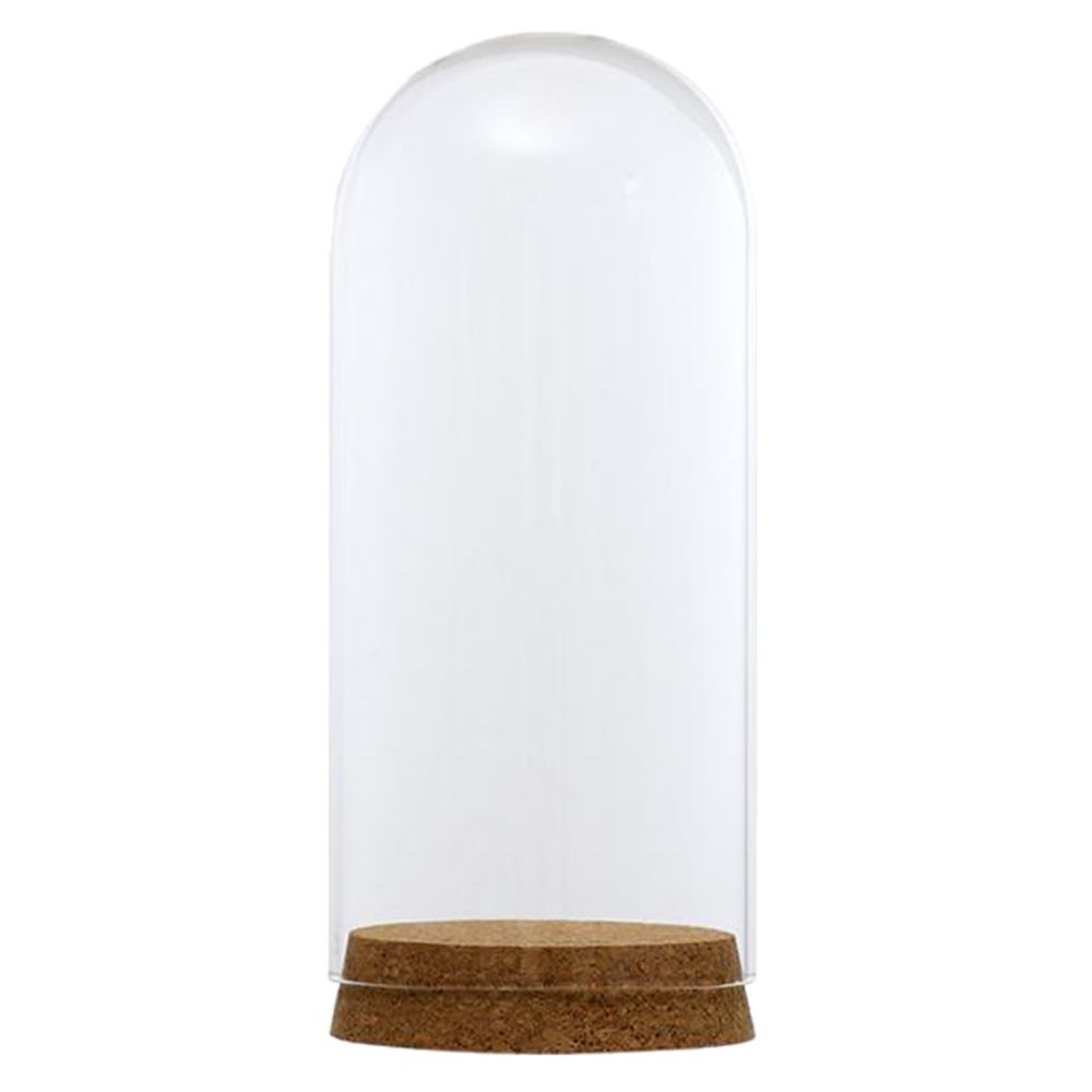 marque generique - couvercle en verre paysage terrarium conteneur couvercle vase bouteille 8x18cm - Vases