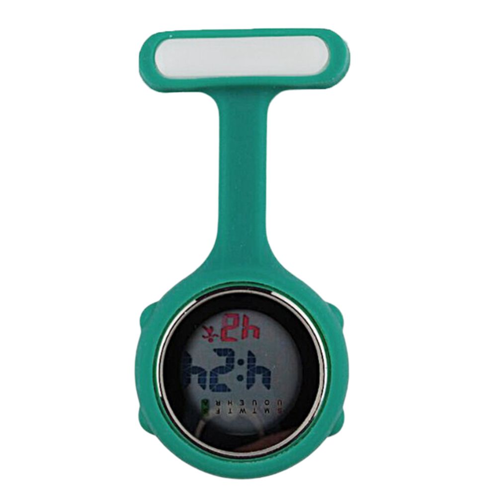 marque generique - Horloge Numérique Suspendue Avec épingle Cyan - Réveil
