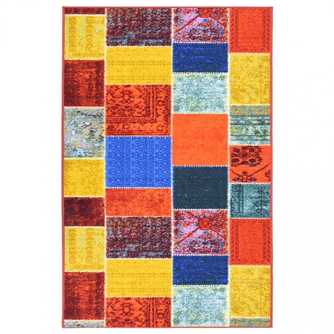 Vidaxl - vidaXL Tapis de couloir Multicolore 80x100 cm - Tapis