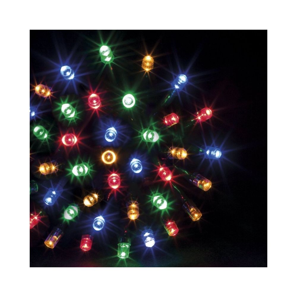 JJA - Guirlande programmable 400 LED 40 mètres multicolore FV - Décorations de Noël