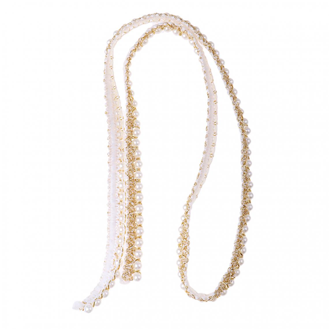 marque generique - 1 yard 15 mm ruban de dentelle perle pour la décoration des vêtements diy craft supply noir - Objets déco